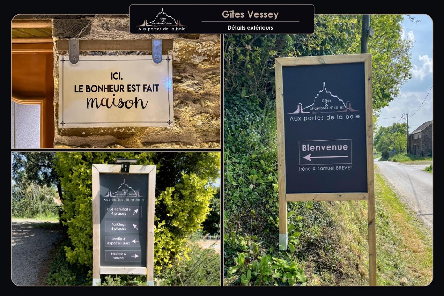 Aux Portes De La Baie - Vessey Dış mekan fotoğraf