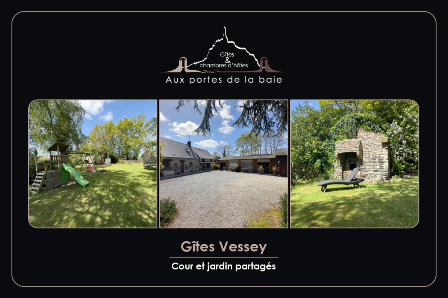 Aux Portes De La Baie - Vessey Dış mekan fotoğraf